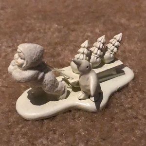 Department 56 Snowbabies Miniatures “Bringing Starry Pines”